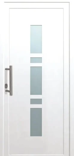 Panto Haustür Modell SMK 017 DIN links weiß 110 x 210 cm