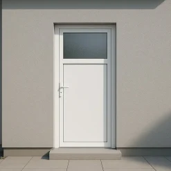 Panto Nebeneingangstür Kunststoff 301 88 x 198 cm DIN links weiß