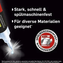 Pattex Sekundenkleber Flüssig 3 g Tube, trocknet transparent