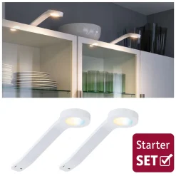 Paulmann Clever Connect Starter Set Mike weiß matt tunable White