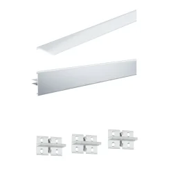 Paulmann Duo Profil inkl. Clips und Diffusor 2 m alu eloxiert