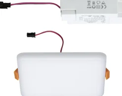 Paulmann Einbauleuchte LED Veluna Varifit eckig 12,5 cm 8,5 W satin