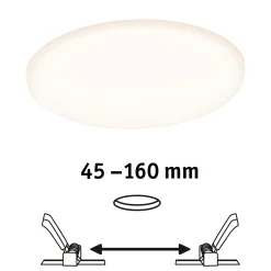 Paulmann Einbauleuchte LED Veluna Varifit rund Ø 18,5 cm 17 W satin