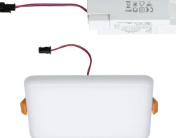 Paulmann Einbauleuchte LED Veluna Varifit eckig 12,5 cm 8,5 W satin