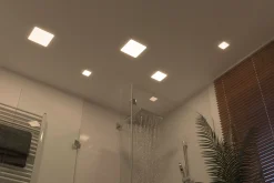 Paulmann Einbauleuchte LED Veluna Varifit eckig 12,5 cm 8,5 W satin
