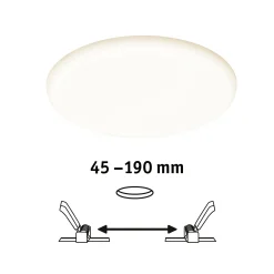 Paulmann Einbauleuchte LED Veluna Varifit 3-Stufen dimmbar Ø 21,5 cm 21 W