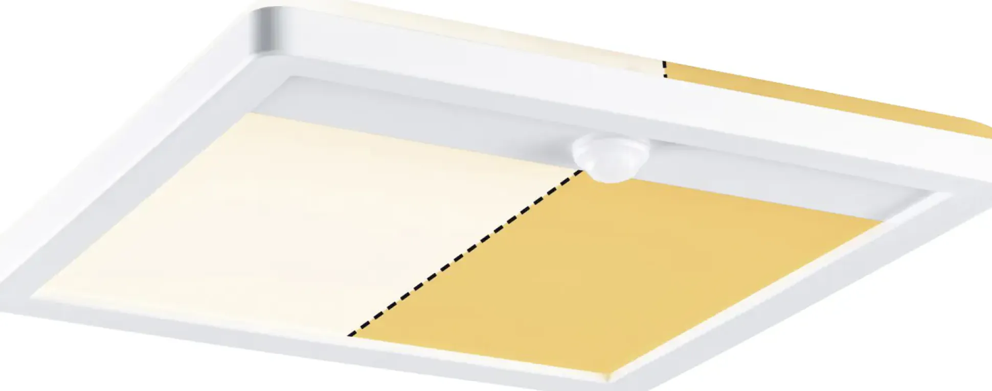 Paulmann LED Außenleuchte Lamina insect friendly 25x25cm mit Bewegungsmelder