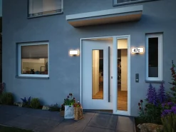 Paulmann LED Hausnummernleuchte Sheera anthrazit Zigbee RGBW 27,6 x 7,3 cm