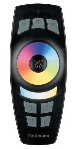 Paulmann Smart Home Zigbee Fernbedienung Gent mit Wandhalterung schwarz