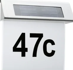 Paulmann Solar Hausnummernleuchte Special Line edelstahl weiß warmweiß