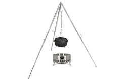 Petromax Feuerschale Tyropit Set inkl. Dreibein, Rost & Feuertopf ft9