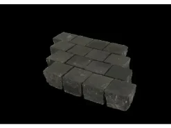 Pflasterstein Basalt 10x10x8cm, anthrazit gestrahlt
