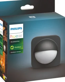 Philips Hue Bewegungsmelder Outdoor schwarz batteriebetrieben IP54