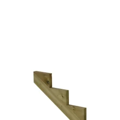 Plus Außentreppe Kiefer 3 Stufen 120 cm breit