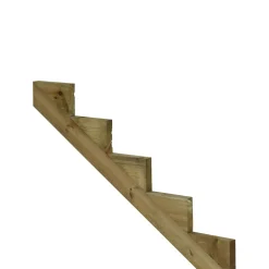 Plus Außentreppe Kiefer 5 Stufen 180 cm breit