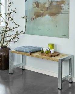 Plus Cafebank 127x38x45 cm Druckimprägniert