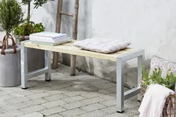 Plus Cafebank 127x38x45 cm Druckimprägniert