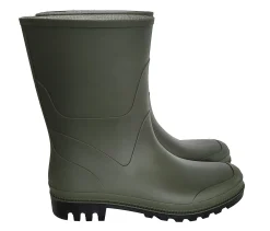 PowerSafe Gummistiefel PVC halbhoch grün