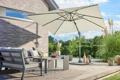 Primaster Ampelschirm Catania beige, 300 x 300 cm
