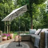 Primaster Balkonschirm Florenz taupe, 140 x 210 cm
