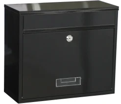 Primaster Briefkasten Liba anthrazit 36 x 31 x 15 cm