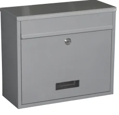 Primaster Briefkasten Liba silber 36 x 31 x 15 cm