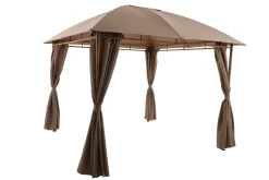 Primaster Ersatzdach für Pavillon Bambus 300 x 300 cm braun