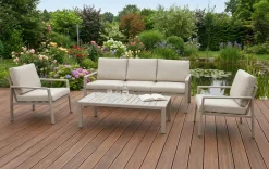 Primaster Gartenmöbel-Set Lucca Aluminium