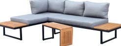 Primaster Gartenmöbel-Set Vulcano Holz/Aluminium