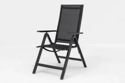 Primaster Gartenstuhl Aluminium Sorrento klappbar anthrazit