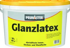Primaster Glanzlatex glänzend 10 L weiß