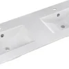 Primaster Keramikwaschbecken 121 cm Düsseldorf weiß