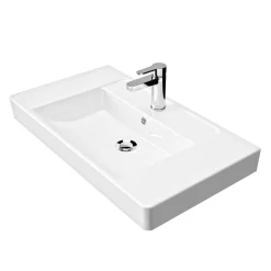 Primaster Keramikwaschbecken 80 cm Berlin weiß