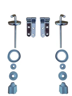 Primaster Metallscharnier-Set für WC-Sitze