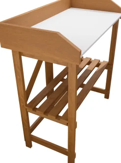 Primaster Pflanztisch mit Ablage Cala Holz 85 x 44 cm