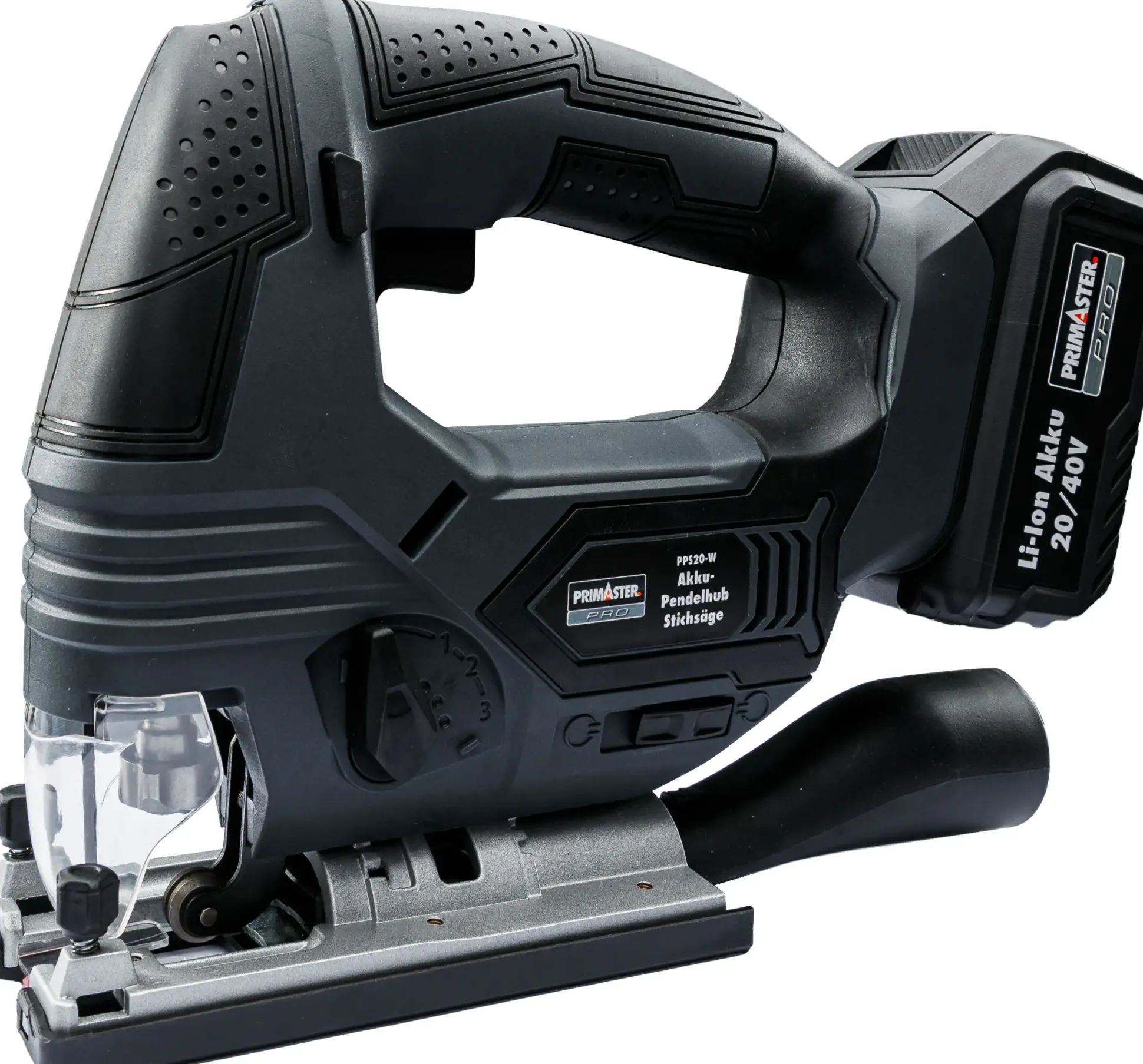 Primaster Pro Akku-Pendelhubstichsäge PPS20-W 20 V Solo