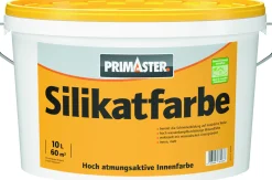 Primaster Silikatfarbe 10 L weiß stumpfmatt