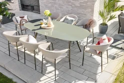 Primaster Stapelsessel Calvo mit wetterfestem Bezug natur