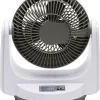 Primaster Tischventilator Turbo 45 W, Ø 24 cm, weiß, 3 Stufen, Timer