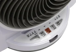 Primaster Tischventilator Turbo 45 W, Ø 24 cm, weiß, 3 Stufen, Timer