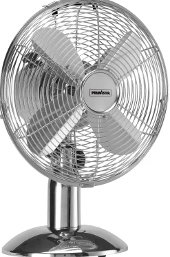 Primaster Tischventilator mit 3 Stufen Ø 40 cm verchromt