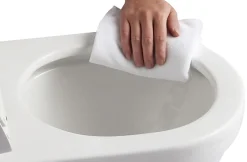 Primaster Wand WC spülrandlos Pandora Tiefspüler weiß inkl. WC Sitz