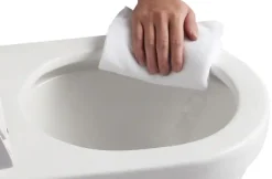 Primaster Wand WC spülrandlos Klea Tiefspüler weiß inkl. WC Sitz