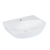 Primaster Waschbecken Keramik Amara 46 x 39 cm weiß