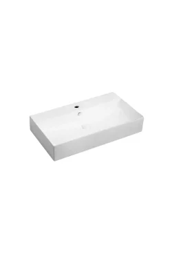 Primaster Waschbecken Keramik Orina 81 x 46,5 cm weiß