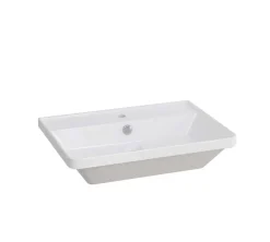 Primaster Waschbecken Keramik Kiara 60 x 43 cm weiß