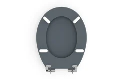 Primaster WC-Sitz mit Absenkautomatik Skyline schwarz