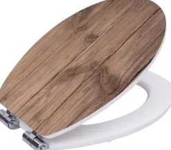 Primaster WC-Sitz mit Absenkautomatik Woody weiß