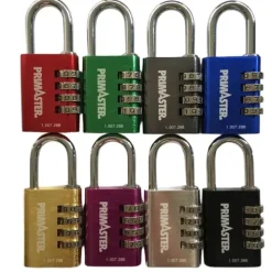 Primaster Zahlenschloss Aluminium 85 mm