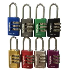 Primaster Zahlenschloss Aluminium 60 mm